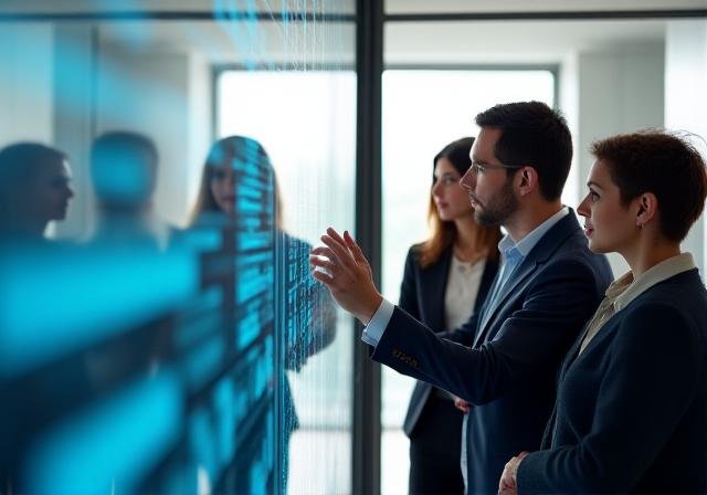 Strategic consultation at Chromalix Delhi office